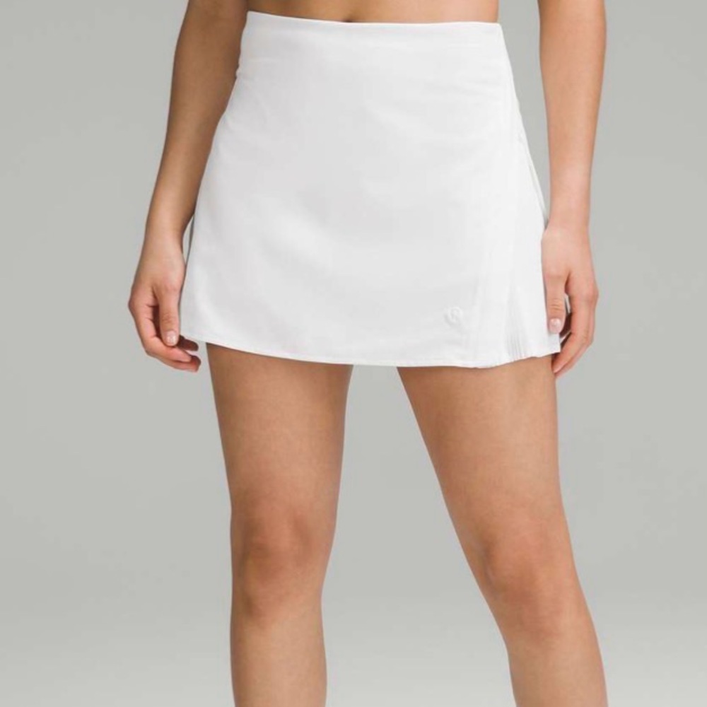lululemon athletica pleated tennis skirt
